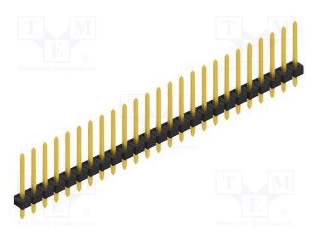 Connector: pin strips; pin header; male; PIN: 25; 2.54mm; THT; 1x25