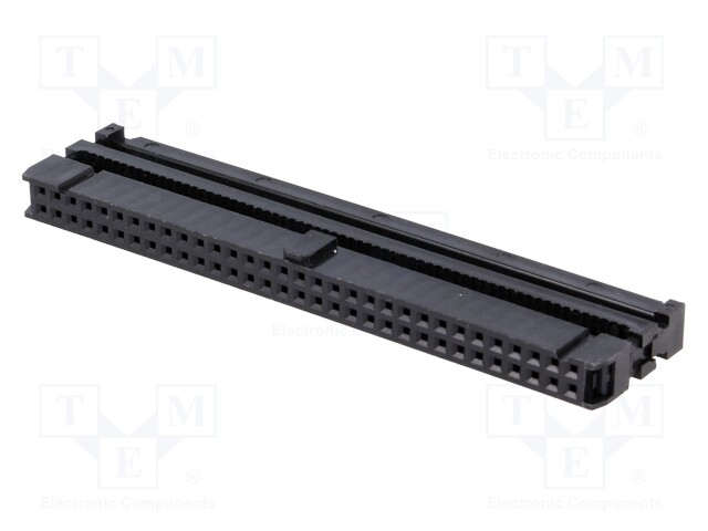 Plug; IDC; female; PIN: 64; IDC; for ribbon cable; 1.27mm