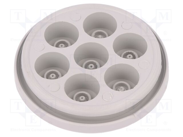 Multigate grommet; Ømount.hole: 50mm; Panel thick: 1.5÷5mm; IP67