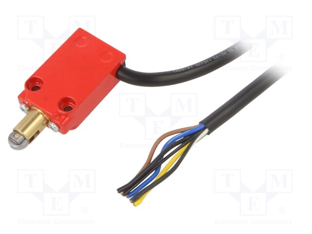 Limit switch; metal roller Ø10mm; NO + NC; 10A; max.250VAC; IP66