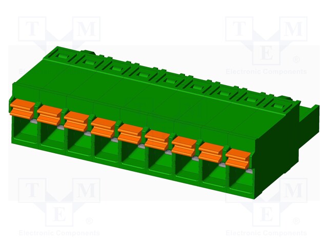 Connector: pluggable terminal block; plug; female; straight; 12A