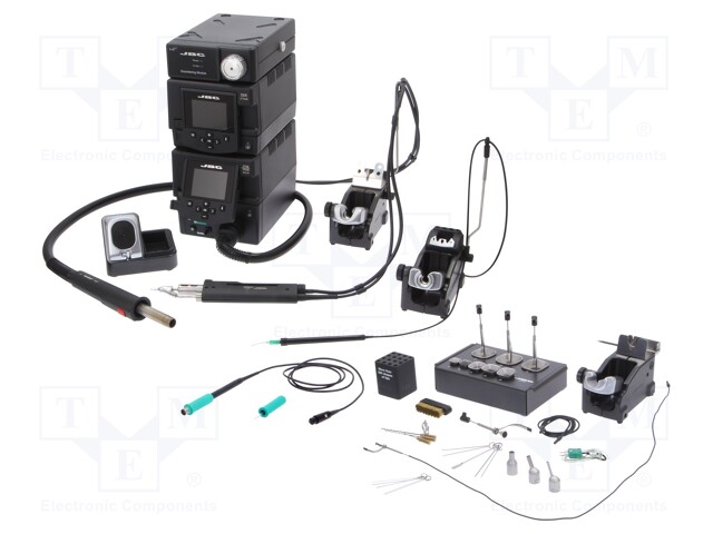 Service station; digital; ESD; 150÷450°C; 5÷50l/min; Plug: EU