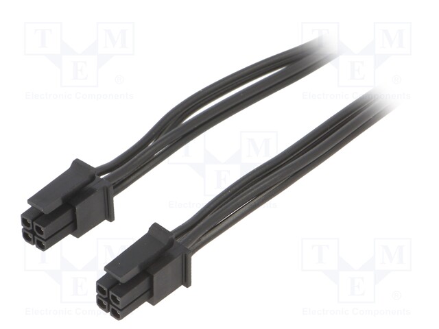 Cable; Micro-Fit 3.0; MX-43025-0400,female-female; PIN: 4; 0.4m