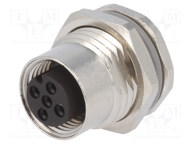 Socket; M12; PIN: 3; female; A code-DeviceNet / CANopen; soldering