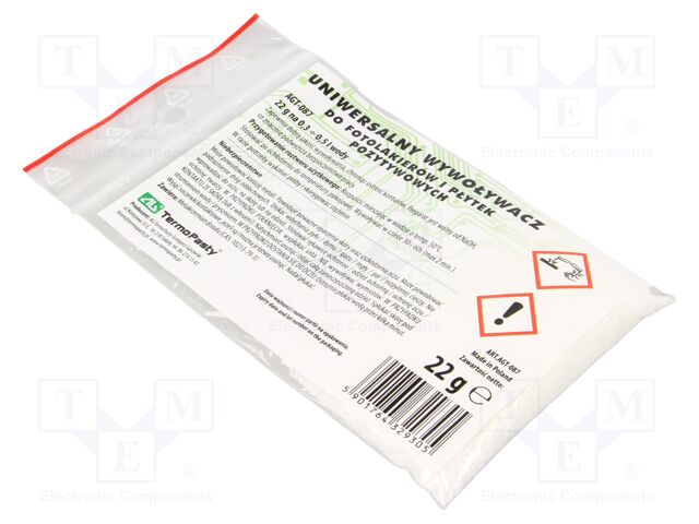 Chemical agent: developer; bag; 22g