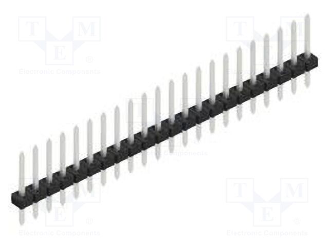 Connector: pin strips; pin header; male; PIN: 22; 2mm; THT; 1x22