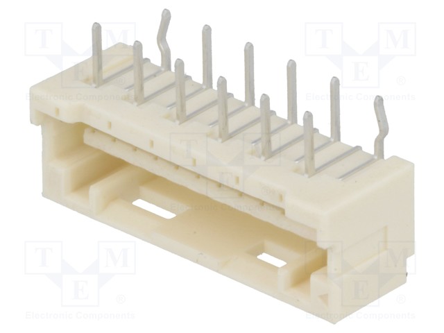 Socket; wire-board; male; CLIK-Mate; 1.5mm; PIN: 12; THT; 2A; tinned