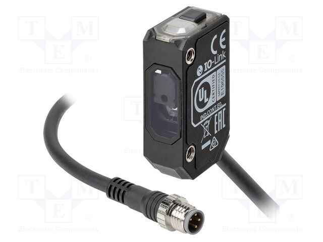 Sensor: photoelectric; Range: 50÷1500mm; PNP; DARK-ON,LIGHT-ON