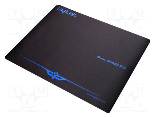 Mouse pad; black; 300x400x2.5mm