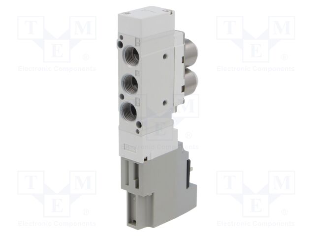 Electromagnetic valve; 5/2 monostable; 6mm; Pressure: 1.5÷7bar
