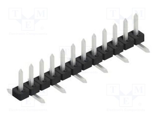 Connector: pin strips; pin header; male; PIN: 12; 2mm; SMT; 1x12