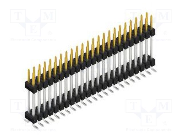 Connector: pin strips; pin header; male; PIN: 46; 2.54mm; SMT; 2x23