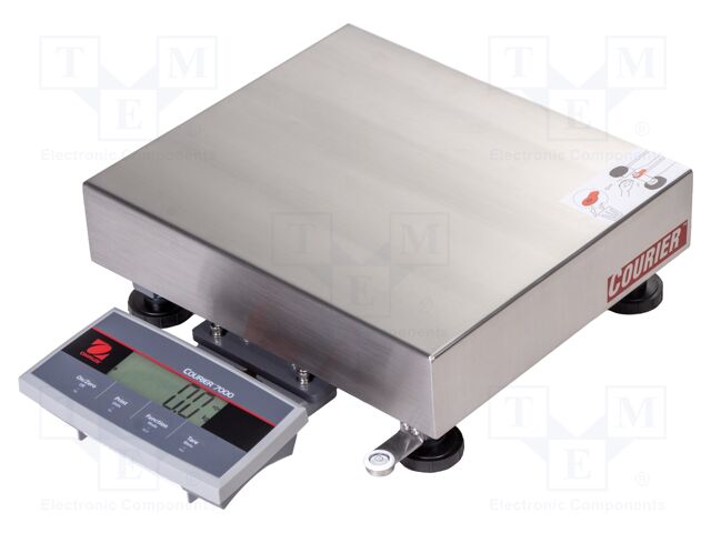Scales; to parcels,electronic; Scale max.load: 15kg; -10÷40°C