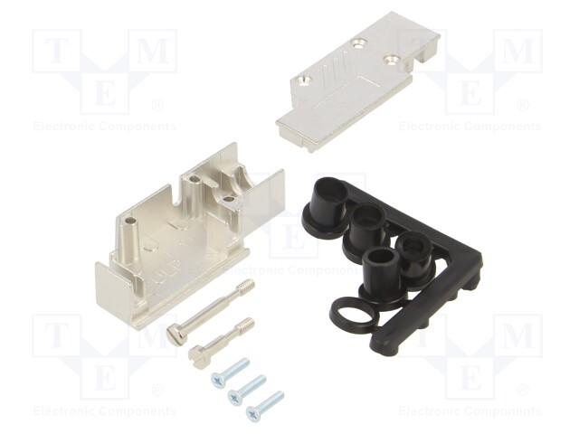 D-Sub; PIN: 15; plug; male; shielded,turned contacts,low profile