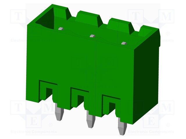 Connector: pluggable terminal block; socket; male; straight; THT