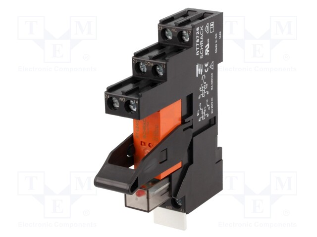Relay: interface; DPDT; Ucoil: 24VAC; 8A; 8A/250VAC; 8A/30VDC