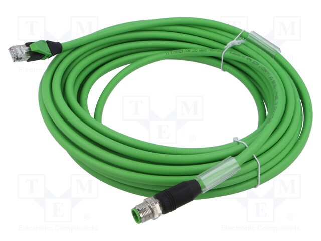 Connection lead; IP20,IP67; 60VDC; 0.5A; 5m; Series: 7000; PIN: 4