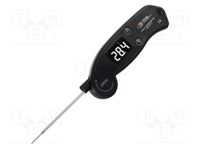 Meter: temperature; LCD 1,7"; Sampling: 1x/s; -40÷300°C