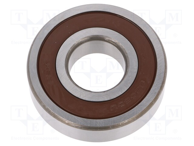 Bearing: ball; Øint: 25mm; Øout: 62mm; W: 17mm; bearing steel