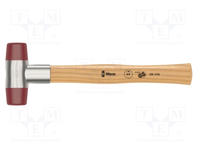 Hammer; 290mm; W: 102mm; 36mm; urethane; wood