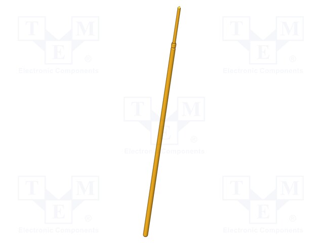 Needle-like test probe; Operational spring compression: 4.3mm