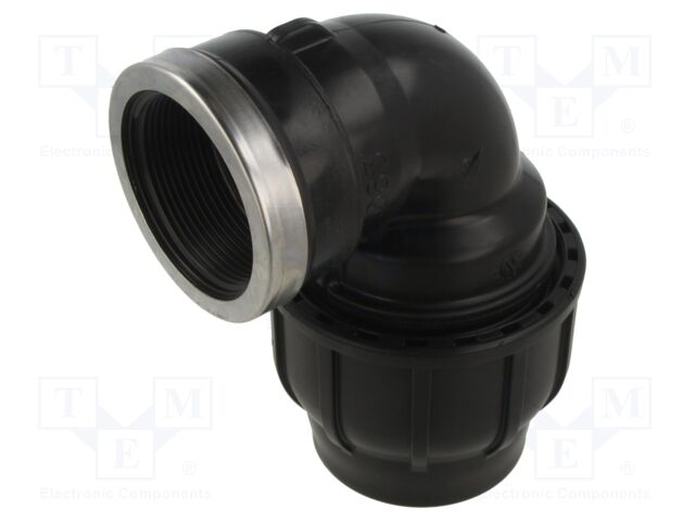 Splice terminal: clamping; Thread: G 2" internal; 63mm; Plast