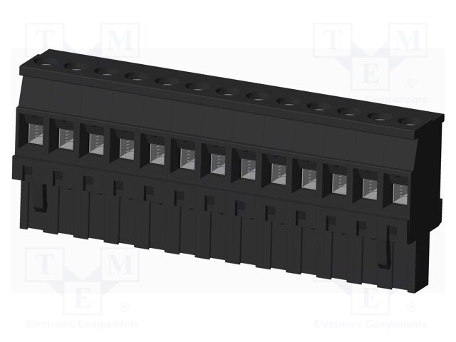 Connector: pluggable terminal block; plug; female; angled 90°