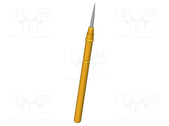 Test needle; Operational spring compression: 4mm; 5A; Ø: 0.7mm