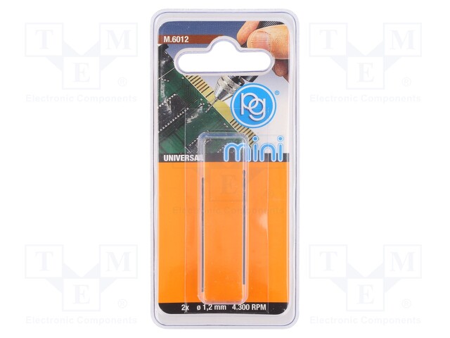 Drill bit; for metal; Ø: 1.2mm; 2pcs.