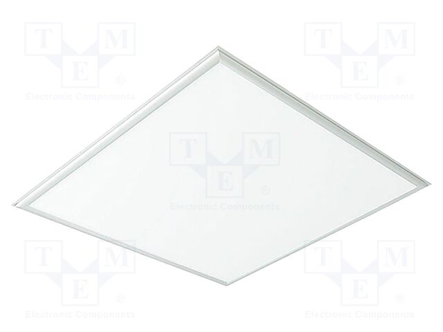 Lamp: LED light panel; 40W; 230VAC; neutral white; 120°; 4000K