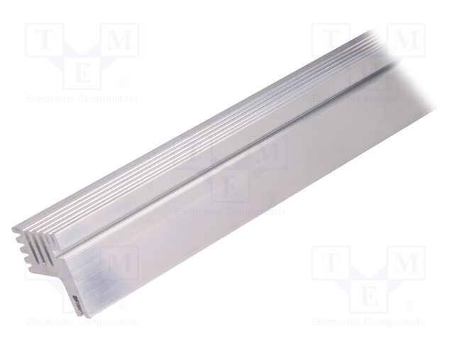 Heatsink: extruded; TO220; natural; L: 1000mm; W: 30mm; H: 31mm