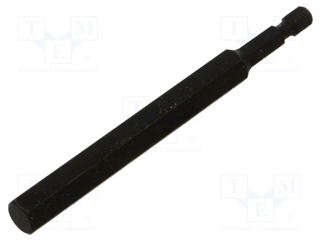 Screwdriver bit; hex key; HEX 10mm; Overall len: 110mm