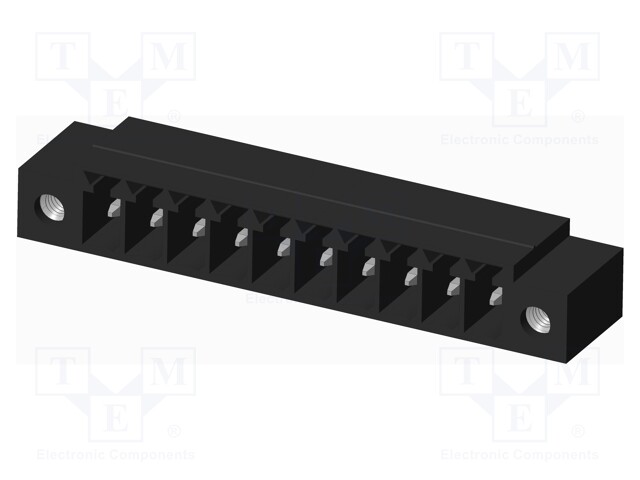 Connector: pluggable terminal block; socket; male; on PCBs