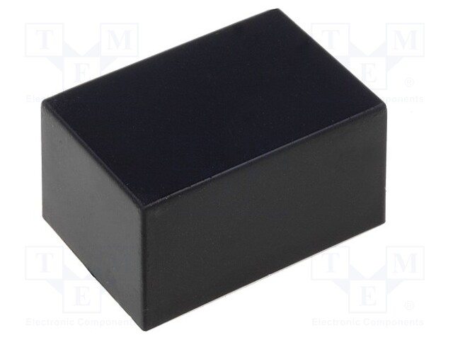 Enclosure: designed for potting; X: 22mm; Y: 32mm; Z: 17.2mm; ABS
