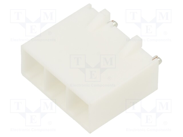 Socket; wire-board; male; PIN: 3; on PCBs; Plating: tinned; 6.2mm