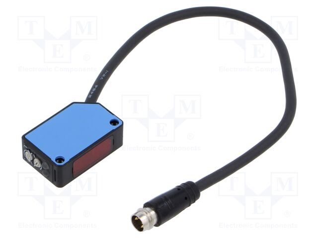 Sensor: photoelectric; PNP; DARK-ON,LIGHT-ON; diffuse-reflective