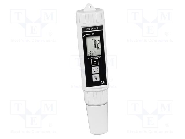 Meter: analyzer; LCD 1,6"; 0÷20mg/l O; 0÷50°C; Accur: ±0.8°C; IP21