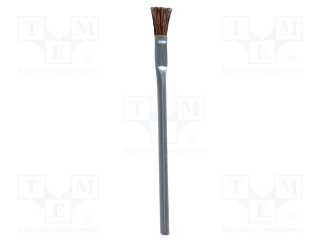 Tool: brush; horse hair; L: 150mm; for precision work; 5pcs.