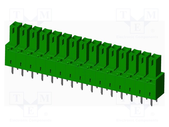 Connector: pluggable terminal block; socket; female; straight