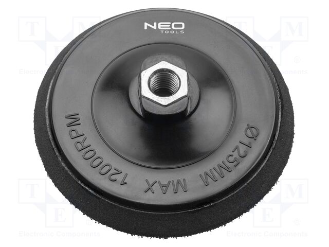 Holder; 125mm; flexible; Mounting: bur; Thread: M14