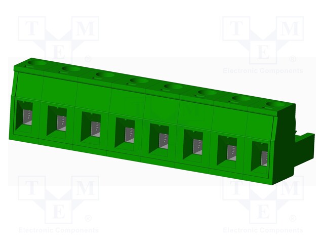 Connector: pluggable terminal block; plug; female; straight; 12A