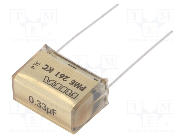 Capacitor: paper; 330nF; 220VAC; 20.3mm; ±10%; THT; Series: PME261