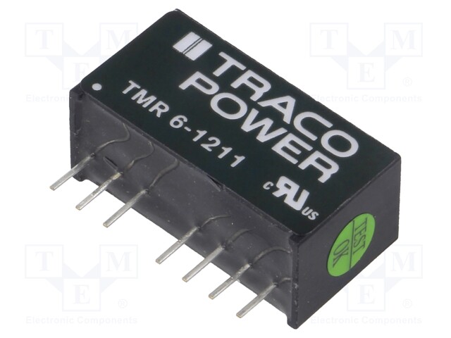 Converter: DC/DC; 6W; Uin: 9÷18V; 5VDC; Iout: 1200mA; SIP8; 4.8g