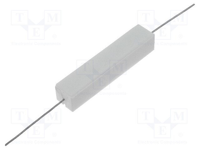 Resistor: wire-wound; cement; THT; 820mΩ; 10W; ±5%; 48x9.5x9.5mm