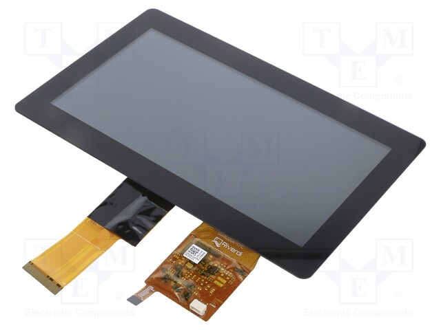 Display: TFT; 7"; 1024x600; Window dimensions: 154.21x85.92mm