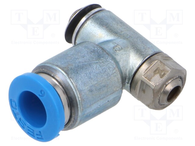 Throttle-check valve; Pressure: 0.2÷10bar; Temp: -10÷60°C; NBR