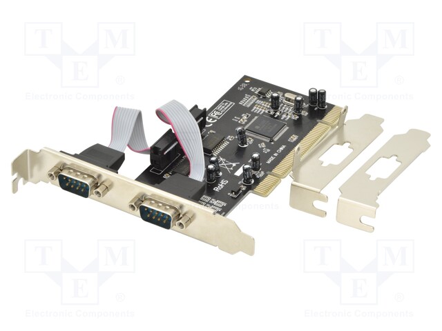 PC extension card: PCI; PnP; 115kbps; 0÷85°C