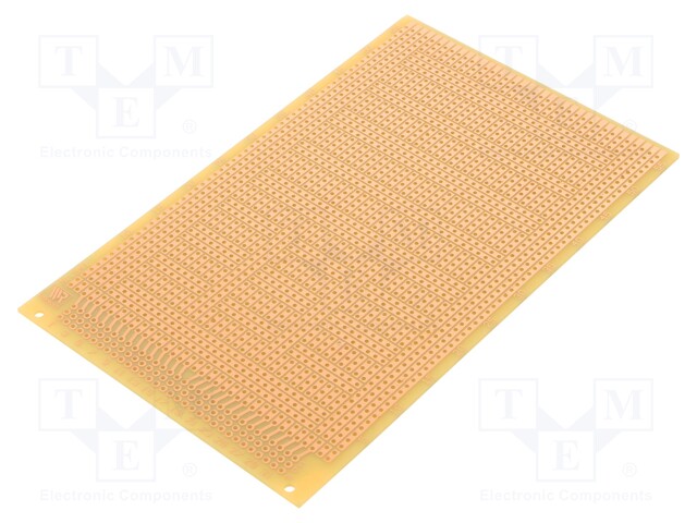 Board: universal; single sided,prototyping; W: 100mm; L: 160mm