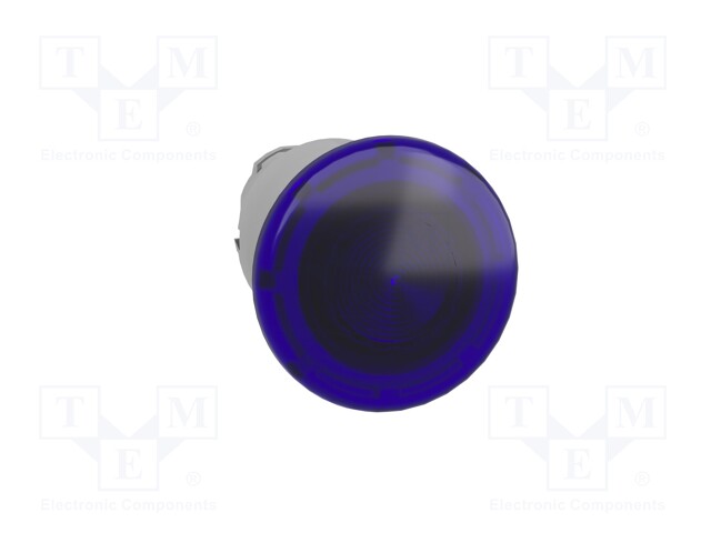 Switch: push-button; 22mm; blue; Illumin: ZBVB,ZBVG,ZBVJ,ZBVM