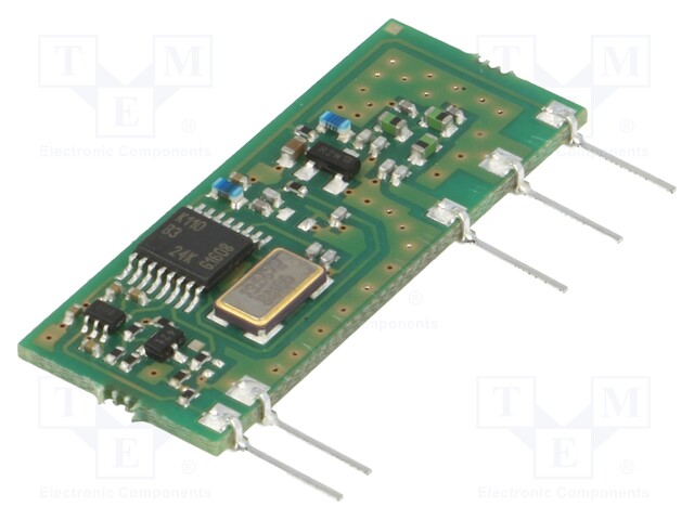 Module: RF; FM transmitter; FSK; 434.15÷868.3MHz; 3VDC; 38mA; 6mW